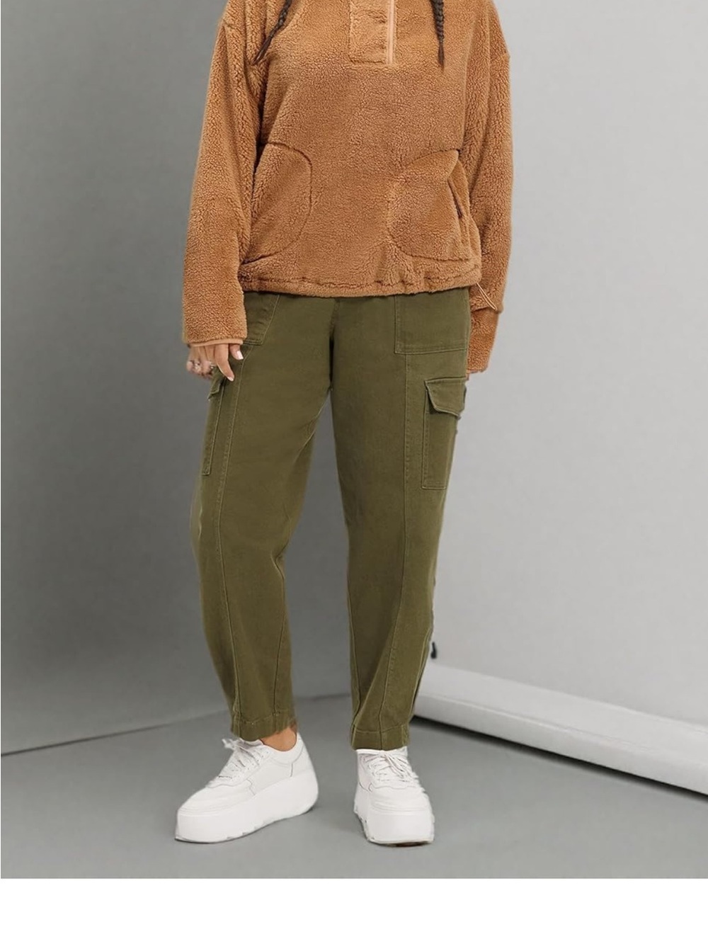 Ugg Atwell Sherpa Half Snap Pullover.
